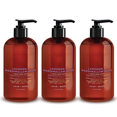 China OEM Liquid Hand Soap With Lavender Skin whitening Hand Wash for Kitchen and Bathroom for sale