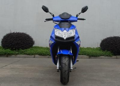 China 2 Stroke 1 Cylinder Blue Adult Motor Scooter 150 Kg Max Load Capacity 2.0 Oil Consumption for sale