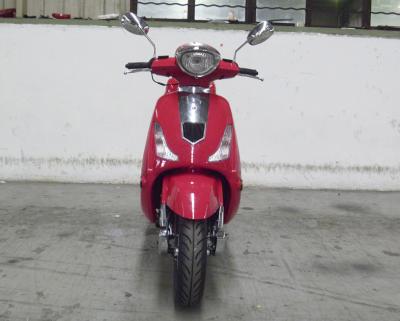 China Nice Shape Adult Motor Scooter Red 150cc Lady Scooter With Rear View Mirror for sale
