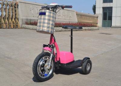 China Hand Brake 350w Electric Moped Bike 25 Km/H With Permanent Magnet Brushed DC Motor for sale