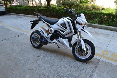 China 60 Km / H 1500w Electric Scooter Motorcycle With Lead - Acid Battery 72V 20AH for sale