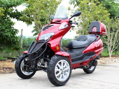 China 50CC Horizontal Type Tri Wheel Motorcycle With Single Cylinder , Belt Drive Transmission for sale