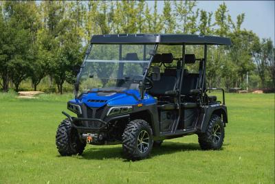China 450 Max-Deluxe petrol golf cart with 6 seats windshiled and cover à venda