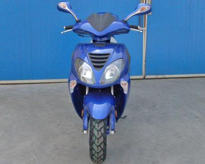 China Blue Mini Scooter Motorcycle With 150cc CVT Forced Air Cooled Engine for sale