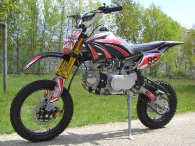China 125cc Middle Cdi Electric / Kick Start Street Legal Dirt Bike Air Cooled for sale