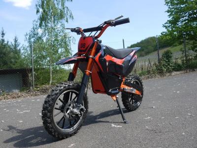 China 500w Electric Dirt Bike For Kids With Offroad Tire And 70kg Playload for sale