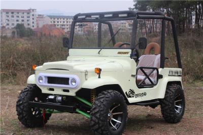China Fully Automatic Air Cooled Adult Mini Jeep Willys With 250cc / 300CC GY6 Engine for sale