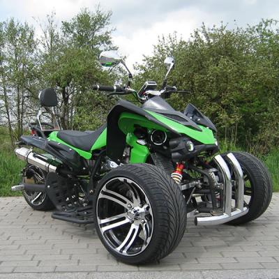 China 4 Speed 10kw 249 Cc Tri Wheel Motorcycle Electric Ignition Trike for sale