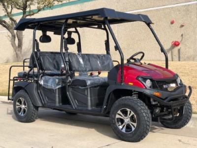 China 6.86 Gal Six Seater Golf Cart for sale