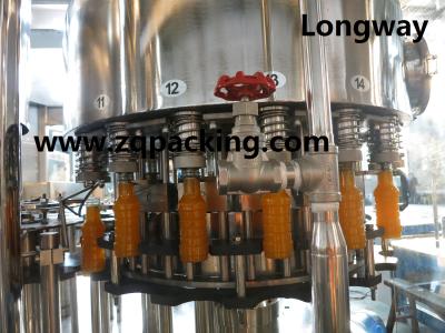 China Automatic Juce Rinsing Filling Capping Machinery for sale