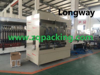 China inline diving and defoaming anticorrosive filling machine for packing of chemical products for sale