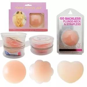 China Niris Lingerie Silicone Nipple Cover Bra Pasties Pad Skin Adhesive Reusable Invisible Breast Petals for sale