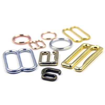 China Niris Lingerie High Quality Swimsuit Metal Ring Metal Zinc Alloy Bra Adjuster And Slider Wear Buckle for sale