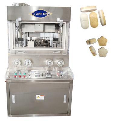 China Muti Functional Rotary Tablet Press Machine Single / Double Layer Ring Shape Tablet for sale