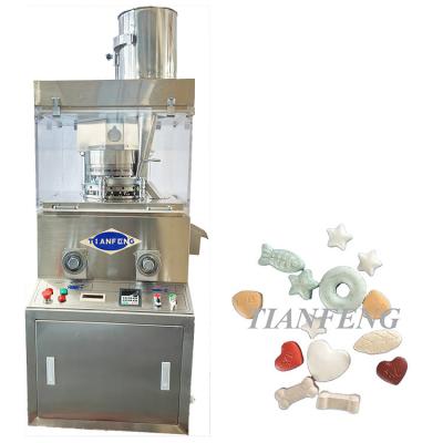 China Automatic Effervescent Pill Maker Big Size Dishwasher Detergent Tablet Press Making Machine for sale