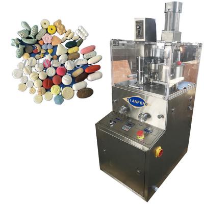 China Forced Feeder Pill Tablet Press Machine 2.2KW 16200pcs/H for sale