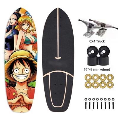 China 28inch Mini Cruisers Skateboards CX4 For Street Brushing Carving for sale