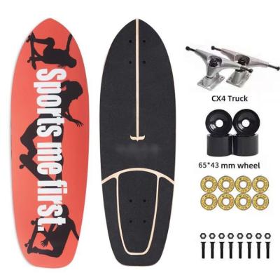 China Complete Surf Cruiser Skateboard With Cx4 Truck Pumping Carver Deck for sale