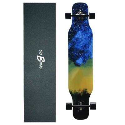 China 36inch Mini Longboard Deck Skateboard Deck Skateboard With 9layers Chinese Maple for sale
