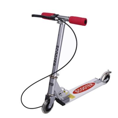 China Two Wheels Kids Aluminum Skate Kick Scooter With Handbrake Easy To Be Foldable for sale
