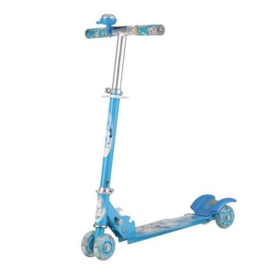 China Kids Skate Kick Scooter With Small Bell 4 Lighting Wheels For Age 6-12 for sale