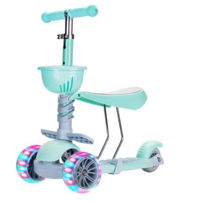 China OEM 2 In 1 Skate Kick Scooter Ride On Car With Seat Design For Age 3-6 for sale