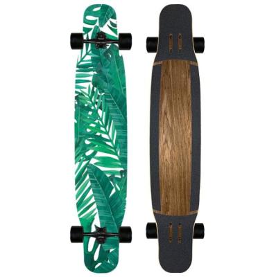 China 42 Inch Longboard Skateboard Complete Original Maple For Cruising Carving for sale