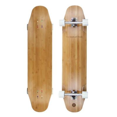 China Bamboo Carbon Fibre Longboard Skateboards 40 Inch 42 Inch for sale