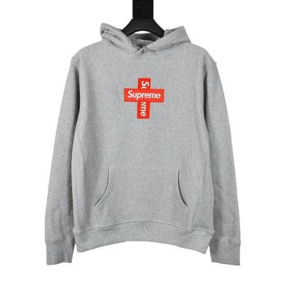 China Replica Clothing New Supreme Hoodies With Cross Design for sale