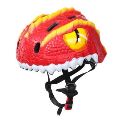 Chine Casque bleu rouge de nouvel de dinosaure enfant en bas âge réglable de casque pour des sports multi de garçons de filles à vendre