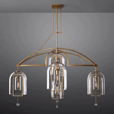 China Hotel Brass Ceiling Chandelier AC 85-265V for sale