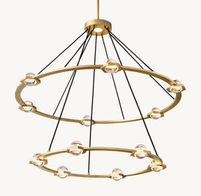 China éClatant Two Tier Round Chandelier 48'' for sale