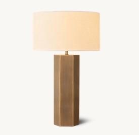 China Solid Brass Base LED Bedside Table Lamps Voor Slaapkamer Dimmer Schakelaar Aan Steek Te koop