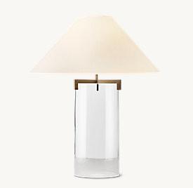 China Hollow Cylindrical Base Minimalist Modern Study Table Lamp 110V-120V for sale