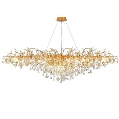 China 60w Bulb Glass Chandelier Crystal Ceiling Mount Light Fixtures for sale