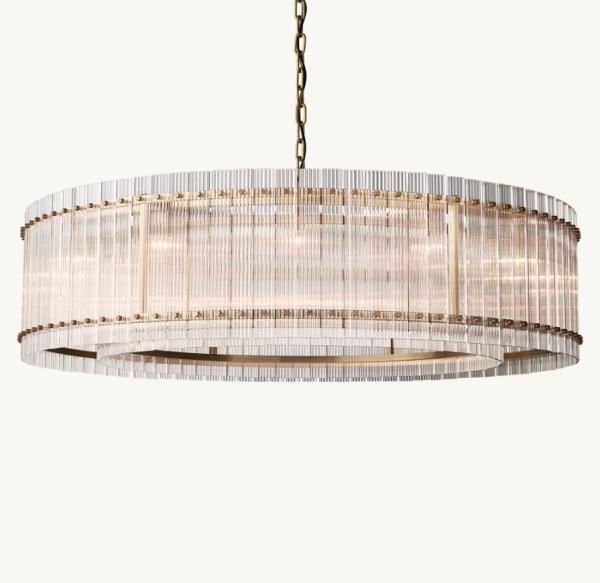 Quality Large Modern Glass Pendant Chandelier A Perfect Blend Of Beauty And Function for sale