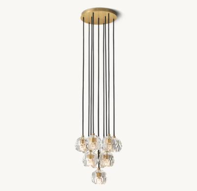 China 60 Watts Foyer Light Fixtures High Ceiling Dining Table Chandelier Modern for sale