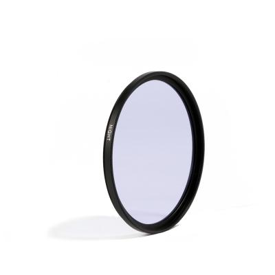 China Optical Glass Round  40.5mm Neutral Night Filter for sale