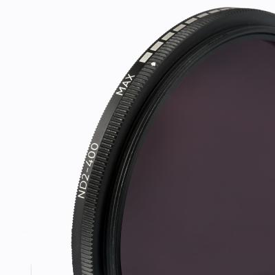 China Ultra Slim ND2-ND400 Fader 43mm Variable Nd Filter for sale