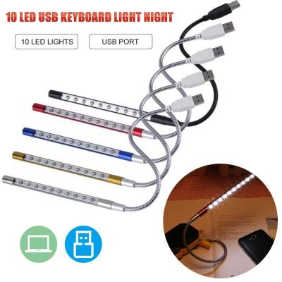 China Led USB Light Gooseneck Micro Bed Reading Light 5v 47cm for sale