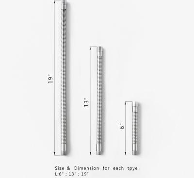 China Mangueira flexível para suporte de celular de 13 polegadas tablet cobra tubo pescoço de ganso de metal à venda