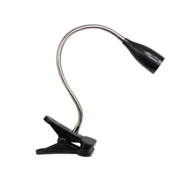 China 50 mm Schreibtischlampe Schwanenhalsrohr Biegbare Armklemme LED-Klippleuchte Rosh zu verkaufen