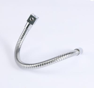 China Brazo de teléfono flexible y flexible para el escáner del soporte del soporte del cuello de cisne del cinc de la lámpara 30m m en venta