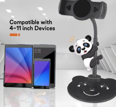 China 36cm Gooseneck Tablet Holder Tall Mobile Phone Stand For Desktop 195mm for sale