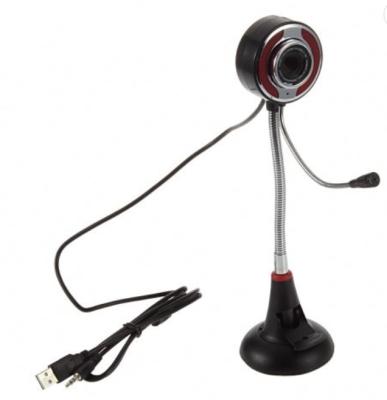 China Montagem de webcam com tubo de pescoço de ganso flexível USB com microfone e câmera de câmera 58*250 mm à venda