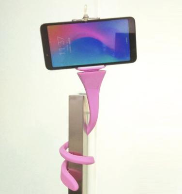 China tenedor perezoso del teléfono del cuello de cisne de los accesorios del teléfono móvil del tubo del silicón de 750m m en venta