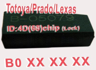 China High Precision 4D 68 Chip B0xxx Car Key Transponder Chip for Toyota, Prado, Lexus Vehicles for sale