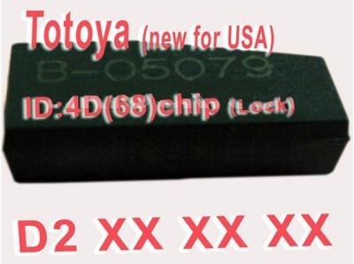China Toyota 4D 68 Auto Key Chip D2xxxx, Car Key Transponder Chip for Toyota for sale