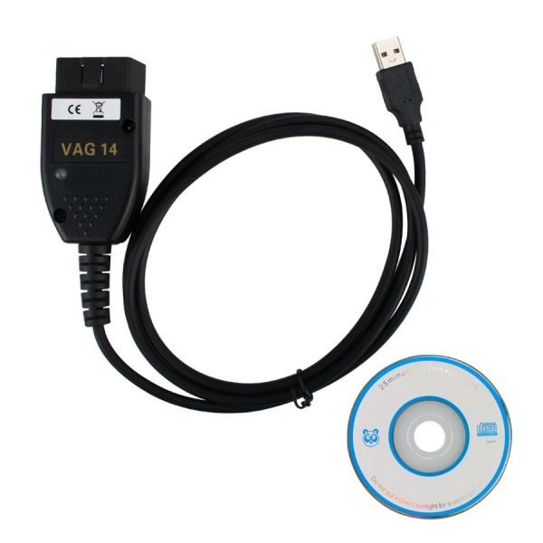 Quality VAGCOM 14.10.2 VAG Diagnostic Cable English German Version for VW, AUDI ,Seat and Skoda for sale