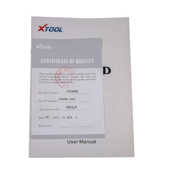 Quality XTOOL EZ500 HD Heavy Duty Full System Truck Diagnostic Tool with Special for sale